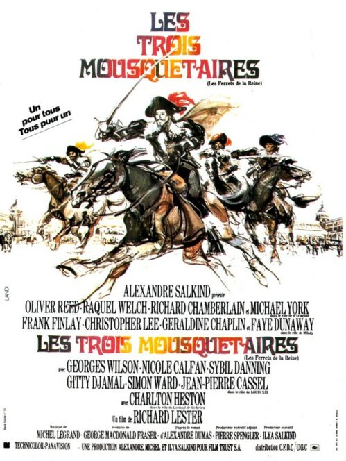 Affiche "Les trois mousquetaires" de Richard Lester