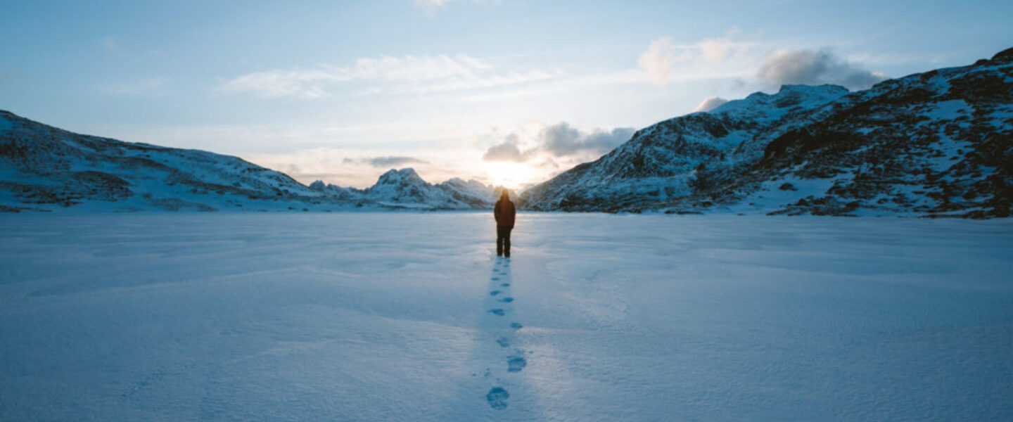 Footprints in the Snow