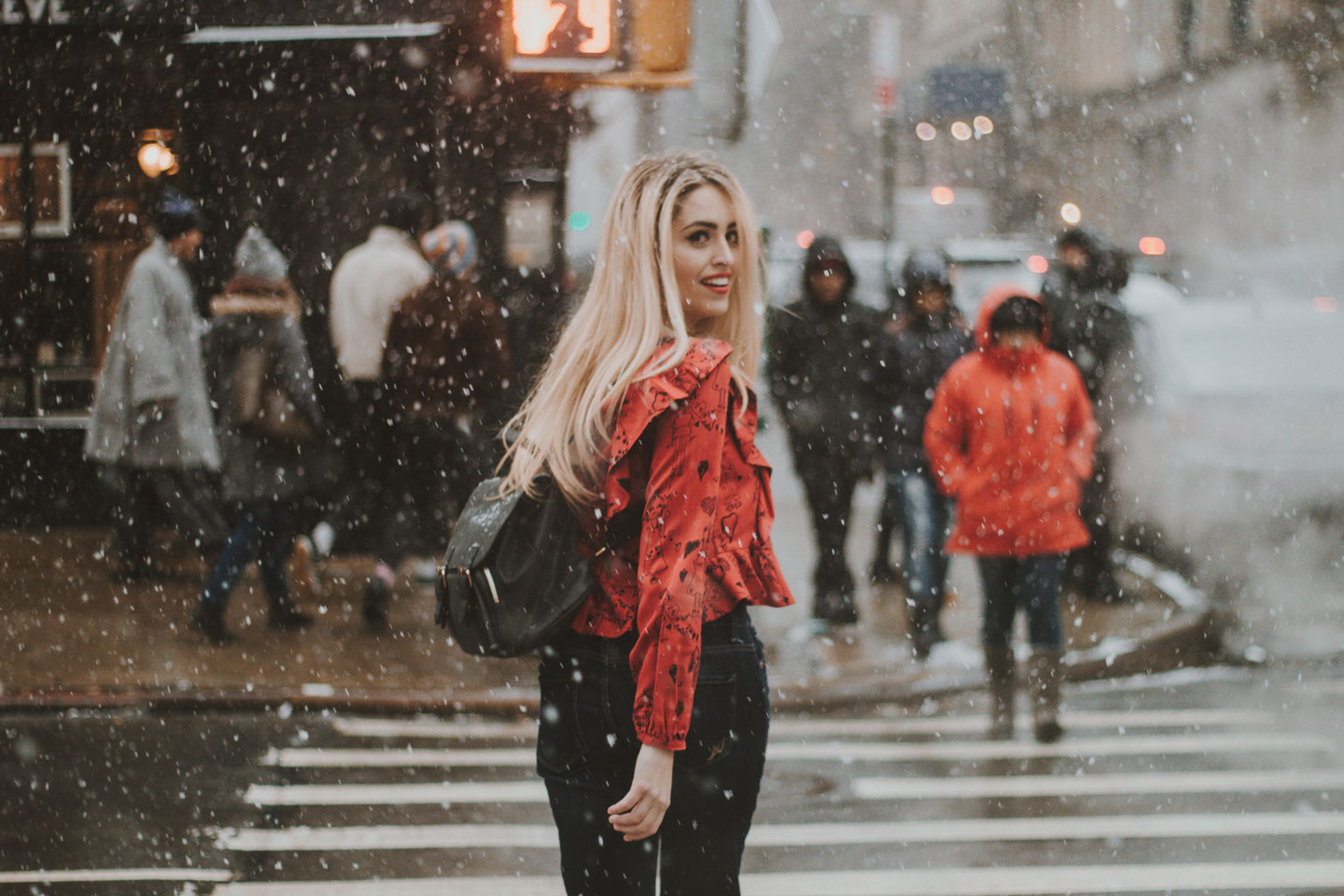 Girl In The Rain