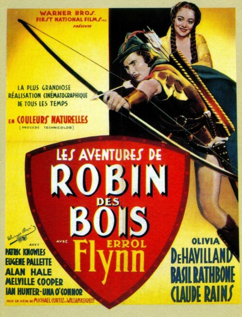 "Les aventures de Robin des bois" de Michael Curtiz