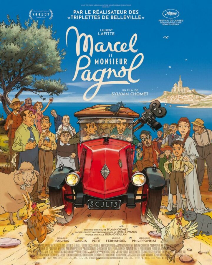 marcel-et-monsieur-pagnol-affiche "Marcel et Monsieur Pagnol" de Sylvain Chomet