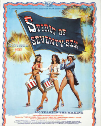 Affiche américaine de "SPIRIT OF SEVENTY SEX" de Stu Segall (1976)